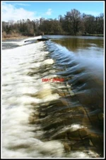 PHOTO  LLANDAFF WEIR