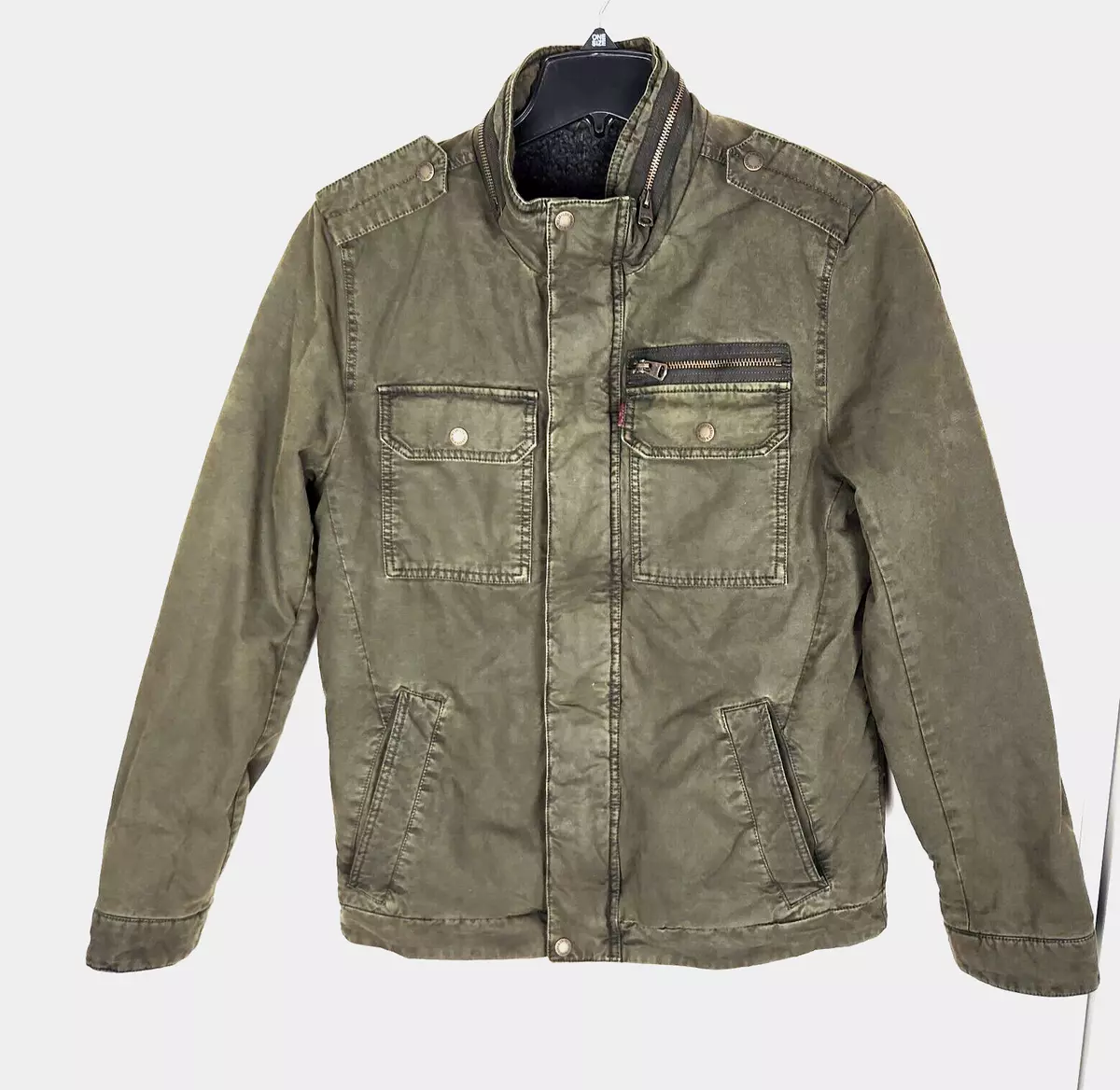 Levi's military deals sherpa jacket