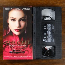 The Cell (2000) - VHS Horror Thriller - Jennifer Lopez - GREAT CONDITION