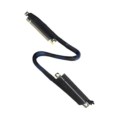 Premium Braide PCIe5.0 Graphics Adapters 180Degree Rotation Cable Management - Afbeelding 12 van 12