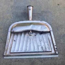 Vintage Copper-Colored JV REED Metal Dustpan Made in Louisville KY USA