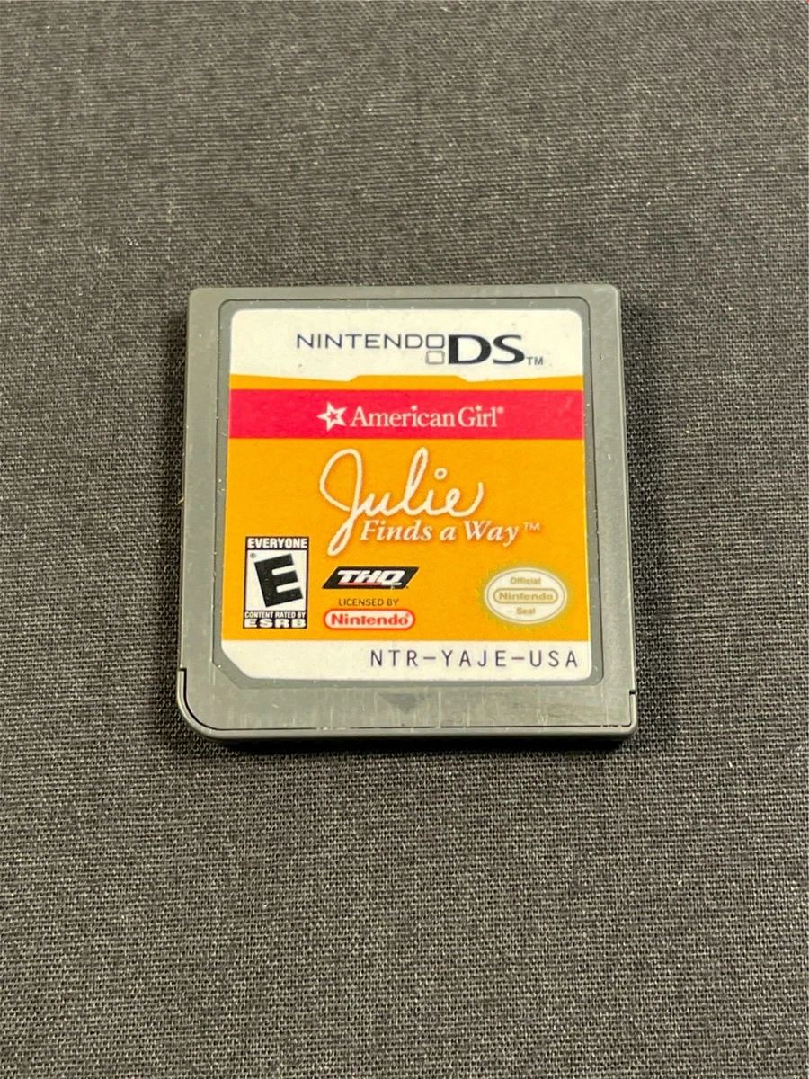 Nintendo NTR-005 DS American Girl Julie Find a Way Game Cartridge Card |  eBay