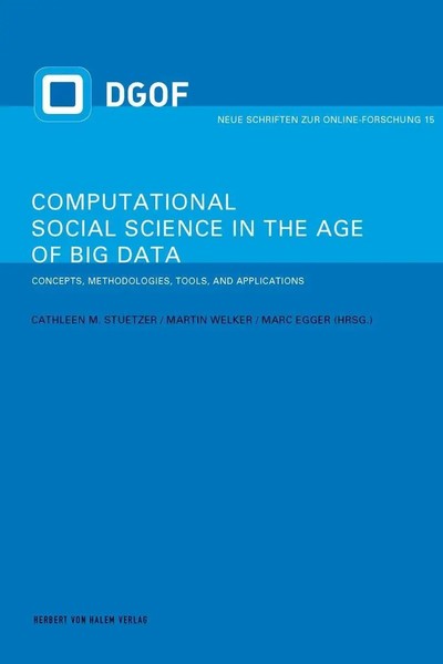 Cathleen M. StüTzer | Computational Social Science In The Age Of Big Data | Buch-image