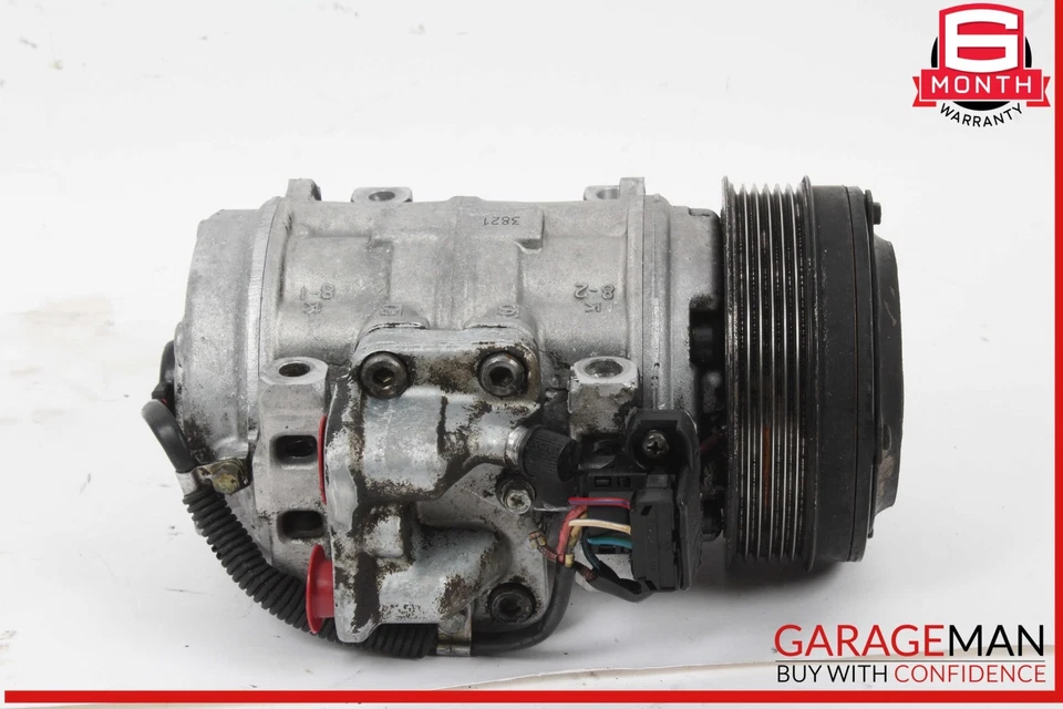 Компрессор кондиционера переменного тока 84-93 Mercedes W201 190E 190D 0031317001 от оригинального производителя - Изображение 2 из 4