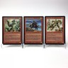 (3) MTG Viashino / Runner Weasponsmith Outrider Urza's Saga 1993-1998 Magic LP