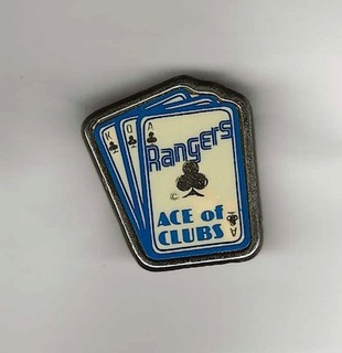 RANGERS COFFER BADGE...ACE