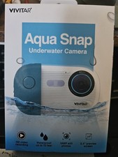 Vivitar VE050-NOC Aqua Snap Underwater Digital Camera. BRAND NEW