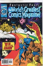 Marvel Comics Fantastic Four the World's Greatest Comics Magazine Book #10 VF+