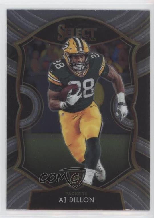 2020 Panini Select Concourse AJ Dillon #65 0g27