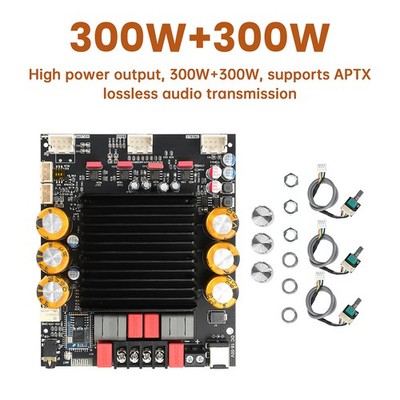 3002T PRO Qualcomm QCC3034 Dual Channel Bluetooth Audio Amplifier Board TPA3255