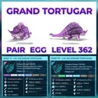 Grand Tortugar Level 362 Egg Pair Ark Asa Pve Official PC/XBOX/PS5-Random Color