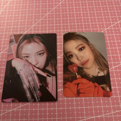 ITZY - RYUJIN  guess who limited photocard pc set