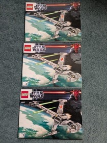 LEGO Star Wars: B-Wing Starfighter (10227) Complete With All Manuals (No Box)