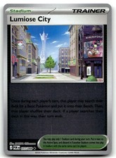 Lumiose City - 077/088 #77/88 (Reverse Holo) NM ME03: Perfect Order POR Pokemon