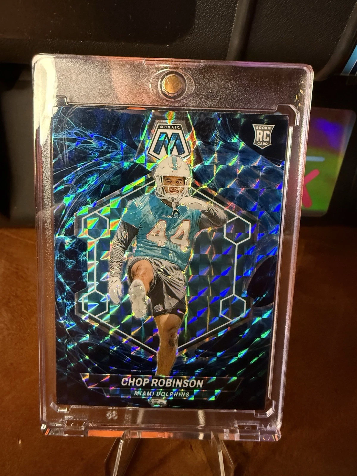 2024 Panini Mosaic Rookies Chop Robinson #321 Genesis Mosaic Prizm (RC) SSP