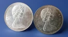2) 1965 CANADA SILVER VOYAGEUR DOLLARS, 1.2 Troy Oz ASW ~