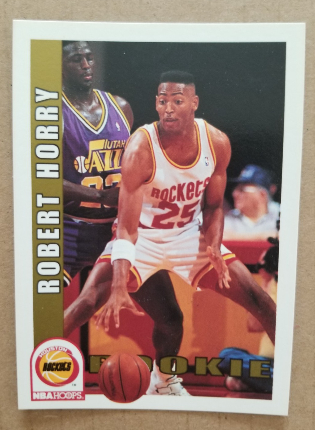 1992-93 Hoops #392 Robert Horry RC Houston Rockets