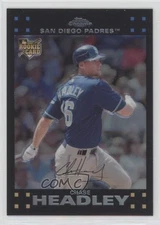 2007 Topps Update Rookie Chrome Refractor 126/415 Chase Headley #TRC45 0d2