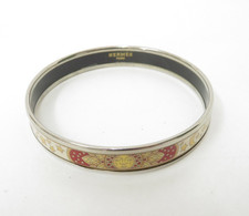 Authentic Hermes Emaille PM Bracelet Bangle A...