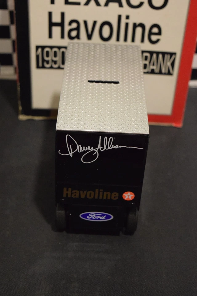 Action RCCA Davey Allison #28 Texaco Havoline Pit Wagon Bank 1990 escala 1:16  Foto 3 de 4