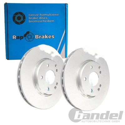2x RAP BREMSSCHEIBEN 300mm BELÜFTET VORNE passend für CHRYSLER CROSSFIRE MERCEDE