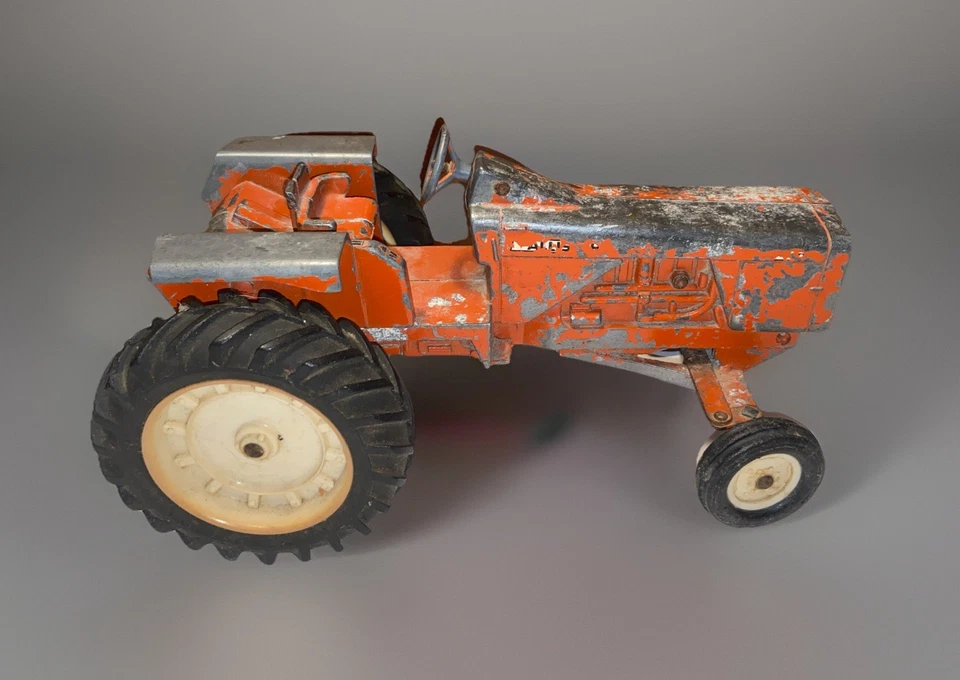 Tractor agrícola de juguete Ertl Allis Chalmers 190 diecast 1:16 vintage años 60 - Restaurar Foto 4 de 4