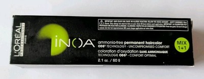 L'Oreal iNOA Mix 1+1 Ammonia-Free Permanent Haircolor 6.64/6RC