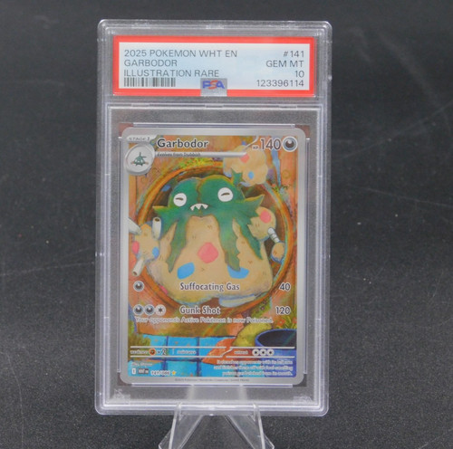 Garbodor graded PSA 10 for sale on eBay