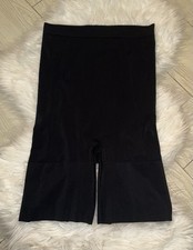 Spanx Womens OnCore High Waist Mid Thigh Shaper Shorts L Large Black SS1915