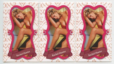 (3) RACHEL HUNTER LEGEND SPOTLIGHT COLLECTOR SERIES LIMITED EDITION CARDS