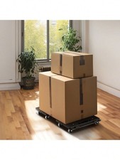 Carro de mudanza de trabajo pesado Dolly de 500 libras capacidad paquete de 2 ruedas para muebles