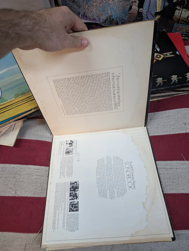 The 1969 Warner/Reprise Songbook 2-Record Set Mothers Of Invention Jimi Hendrix Foto 3 de 4