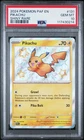 2024 POKEMON PAF EN-PALDEAN FATES #131 PIKACHU SHINY RARE PSA 10 (214