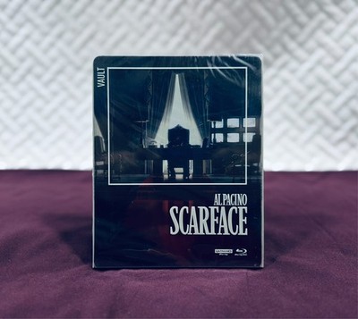 Scarface (4K UHD + Blu-ray Steelbook) The Film Vault -MINT, OOP, HTF, Al Pacino