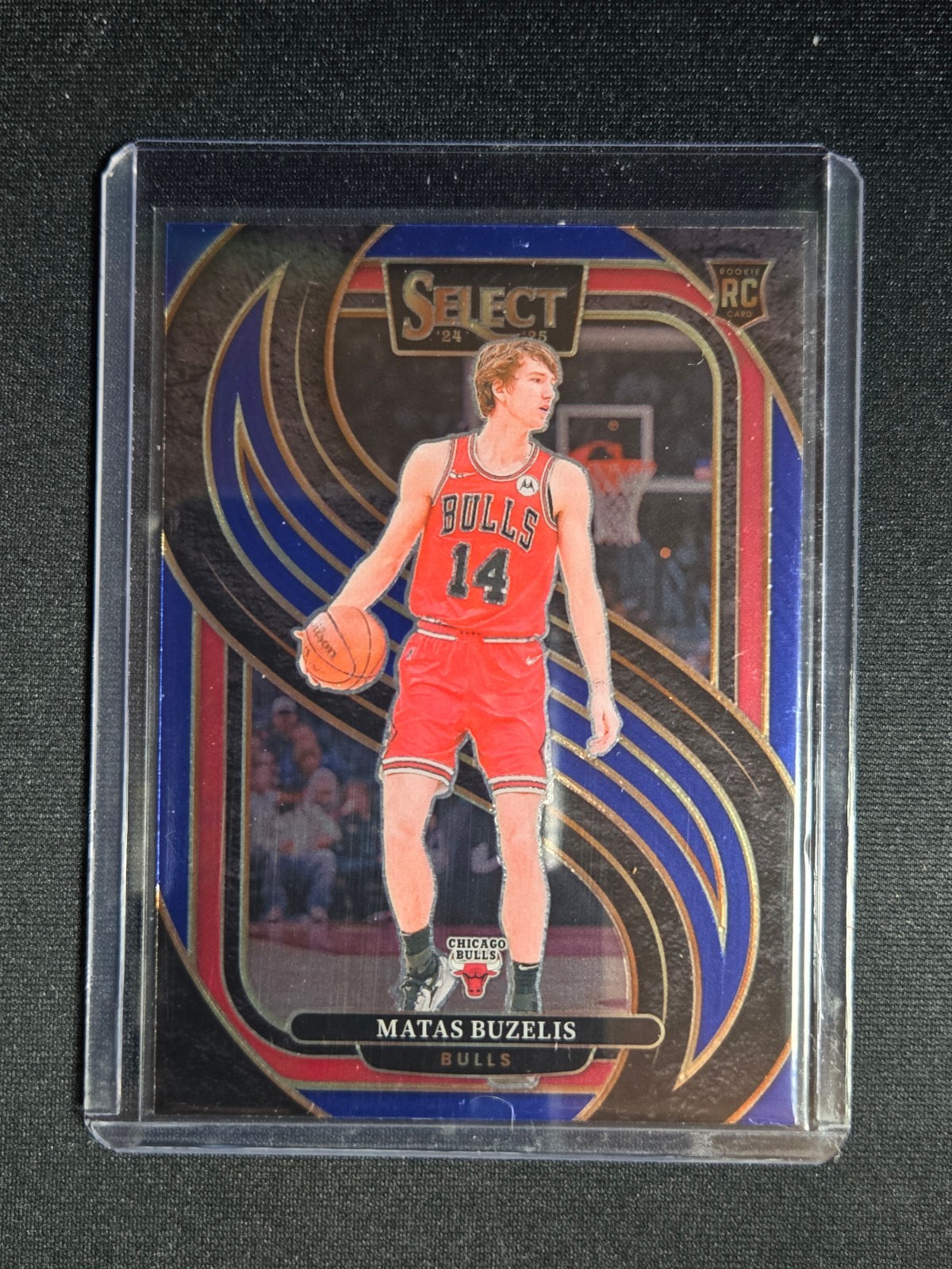 2024-25 Panini Select Basketball Retail Blue Matas Buzelis Premier RC