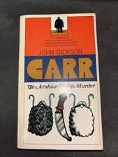 John Dickson Carr The Arabian Nights Murder 5th Printing 1971