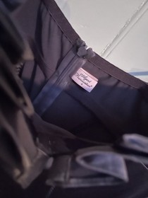 Agent Provocateur Gangster dress L gunmetal satin AP4 new vintage