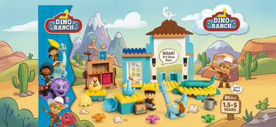   Dino Ranch Abenteuer-Set: Der riesige Bauspaß für kleine Entdecker!  