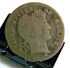 1898-P Barber Silver Dime -Very Nice Early Date