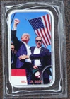 1 Oz .999 Fine Silver Bar July 13, 2024 Colored ~ Stand for the Flag ~ Trump