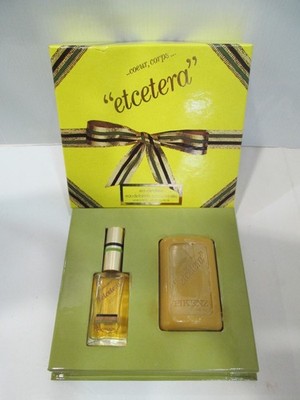ETCETERA by PIKENZ Damen Parfum Eau De Toilette 14ml Spray + Seife 100g -Vintage