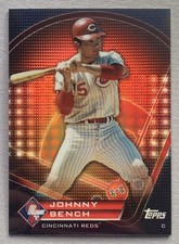 2011 Topps Prime 9 Player of the Week Refractors #PNR1 Johnny Bench Reds