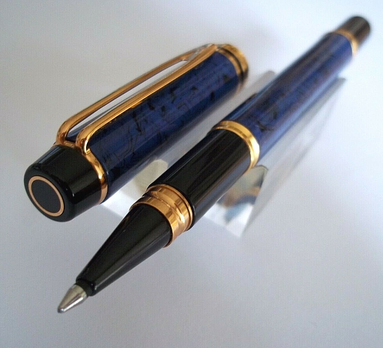 Stylo bille Waterman Rhapsody Man bleu pour signer vos contrats au bureau