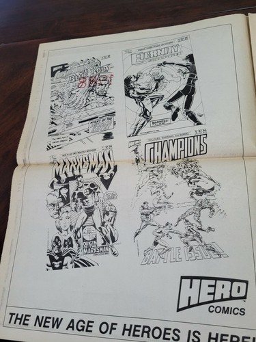 Atlanta Comics Fantasy Fair 1988 Programa Stan Lee Wolverine Periódico Ciencia Ficción De Colección - Imagen 4 de 12