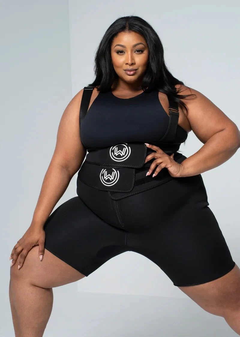 WHAT WAIST Full Body Sauna Suit Compression Shaping Trainer 7XL 20-22W 2X  Dress | eBay