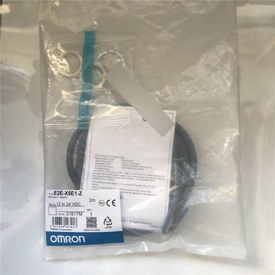 E2E-X5Y1 | E2E-X5Y1 2M | 238389 | OMRON PROXIMITY SENSOR, 5MM