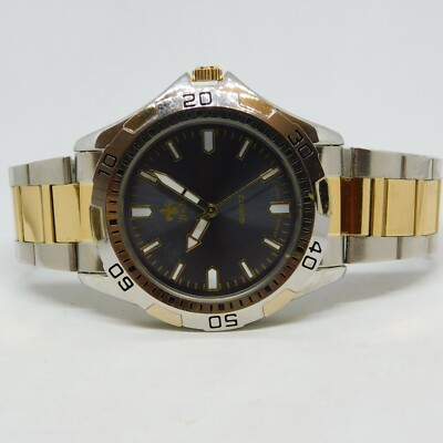 B\u0026R Two Tone Quartz Analog Men's 