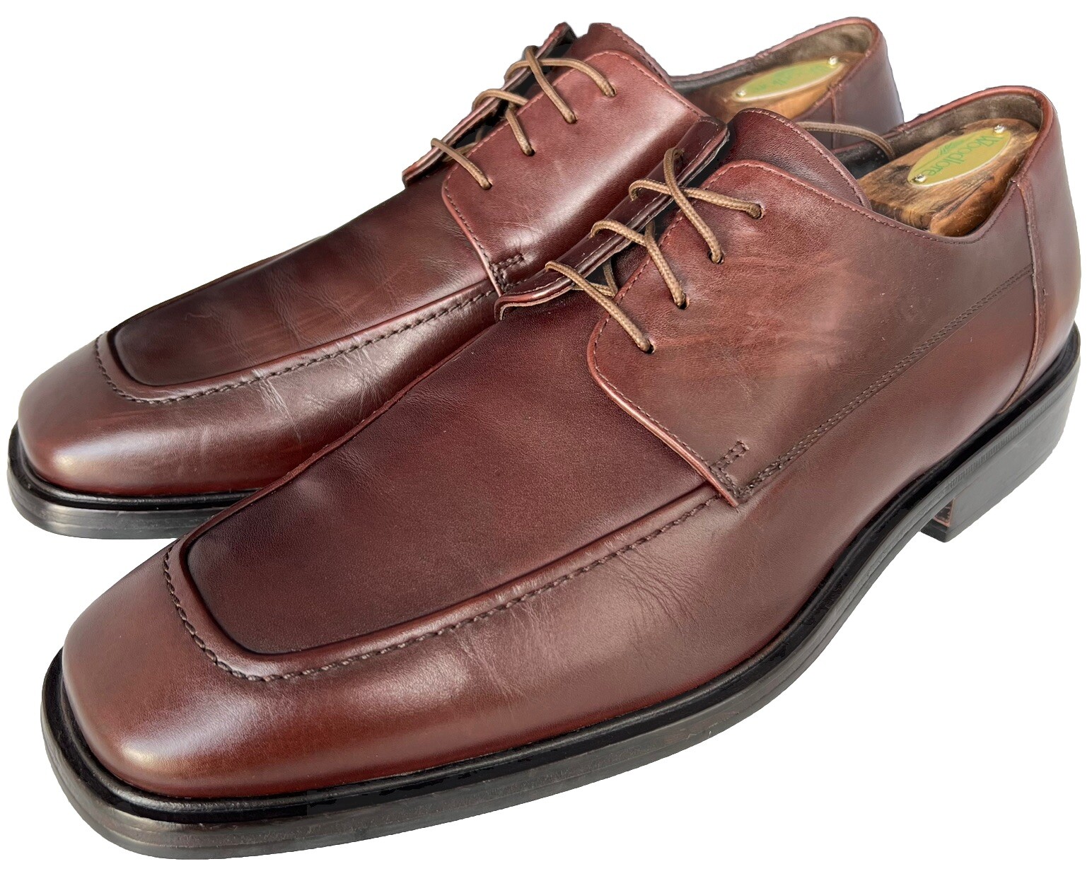 SAOLA Scarpe eleganti Cole Haan Derby stringate grembiule punta impermeabile pelle uomo US 12M