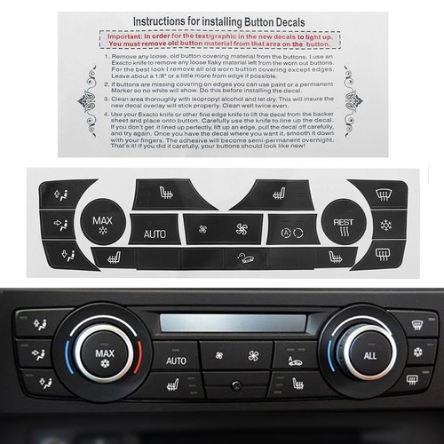 Replacement Repair Kit AC Climate Control For 2006-2011 BMW E90 E91 E92 330I