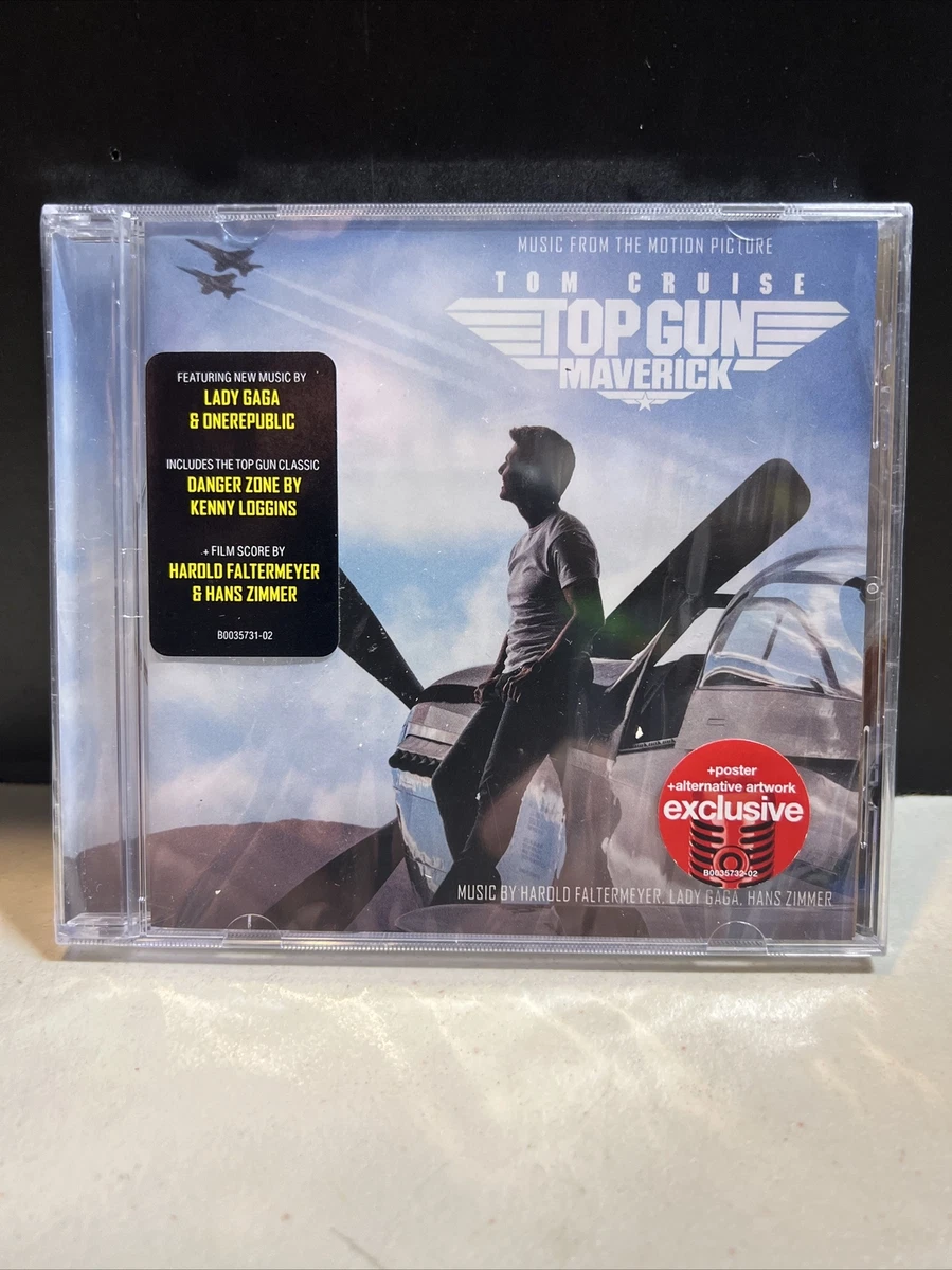 NEW Top Gun Maverick Soundtrack Target Exclusive CD w/ Poster & Alternate  Cover 602445791675